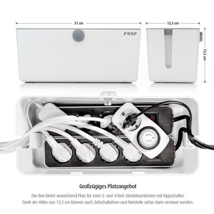 Cutie protectie cabluri, stechere si prelungitoare, Reer CableGuard 78020 [8]