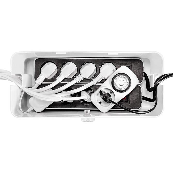 Cutie protectie cabluri, stechere si prelungitoare, Reer CableGuard 78020 [4]