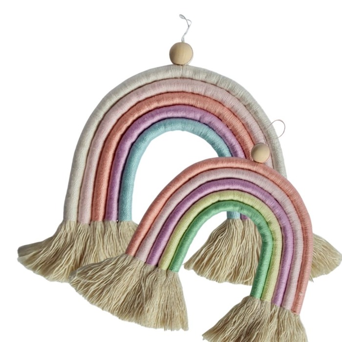 Decoratiune  Curcubeu pastel Roz-Bleu [2]