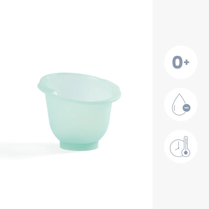 Doomoo - Cadita ergonomica pentru baita bebelusului Shantala Mint [2]