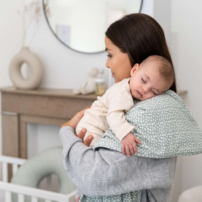 Doomoo - Paturica ultradelicata bumbac organic, Cloudy Kaki [3]