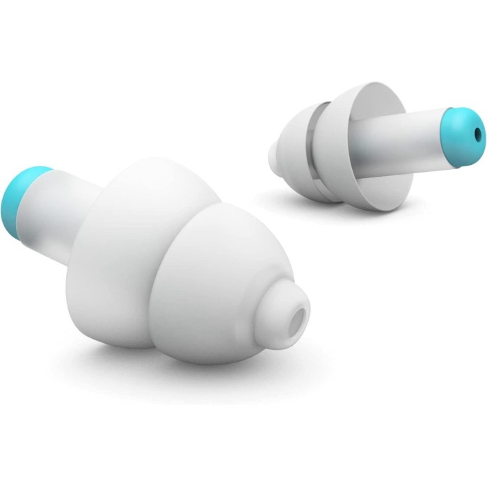 Dopuri de urechi antifonice reutilizabile pentru copii 3-12 ani, transparente, protectie zgomote SNR 25, previn patrunderea apei in ureche, ALPINE [4]