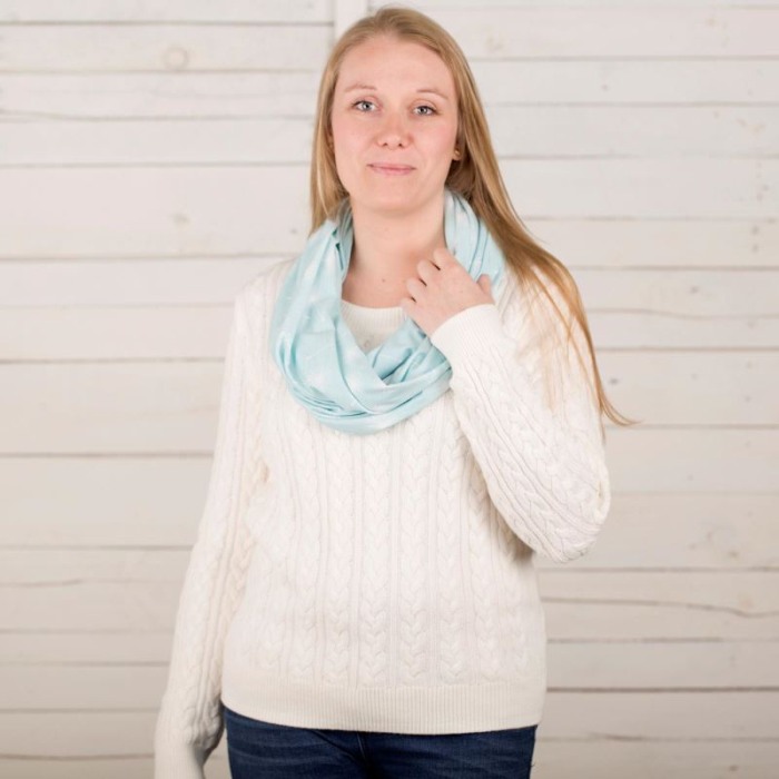 Esarfa pentru alaptare din bambus - Comfi-Love - Eggshell - CuddleCo. [6]