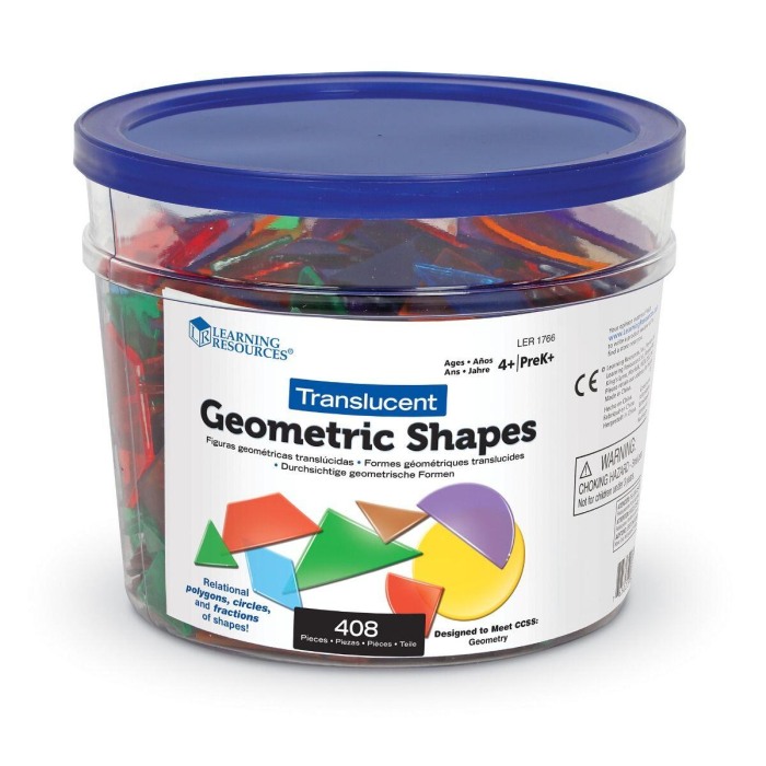 Forme geometrice transparente (408 piese) [5]