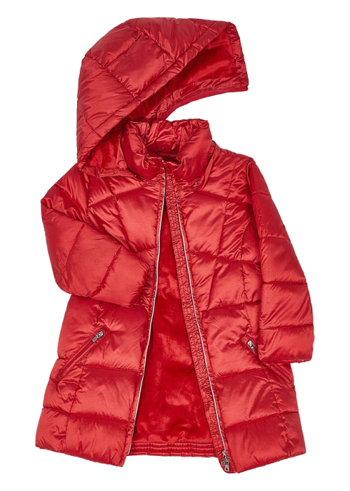 Geaca cu gluga ECOFRIENDS + manusi - Rosu - Mayoral  5 ani [4]