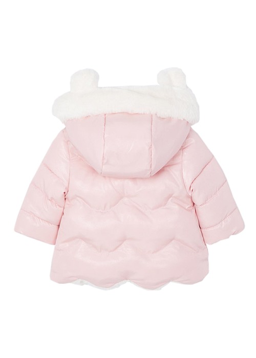 Geaca reversibila ECOFRIENDS cu blanita - Roz - Mayoral 6-9 luni [2]