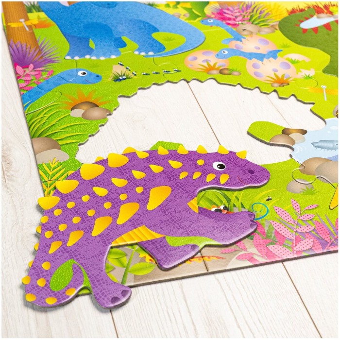 Giant Floor Puzzle: Dinozauri (30 piese) [4]