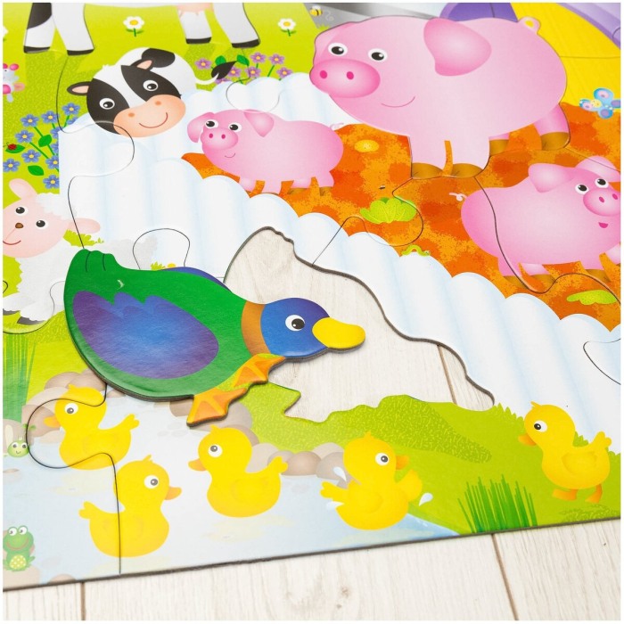 Giant Floor Puzzle: Ferma (30 piese) [4]