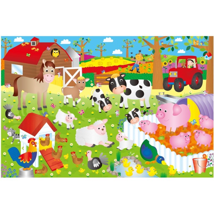 Giant Floor Puzzle: Ferma (30 piese) [3]