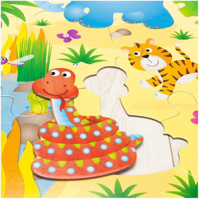 Giant Floor Puzzle: Jungla (30 piese) [5]