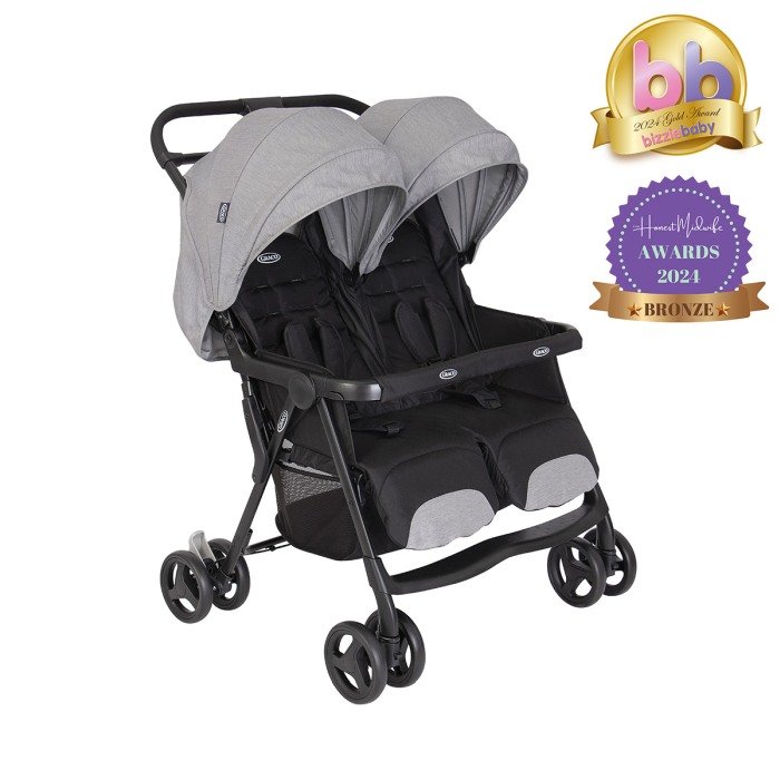 Graco - Carucior de gemeni DuoRider Steeple Gray [4]
