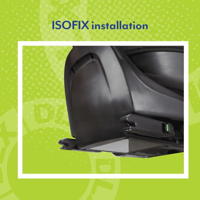 Graco - Scaun auto Turn2Me 360Â° DLX Iron, 40-105 cm, certificata R129 si testat ADAC [7]