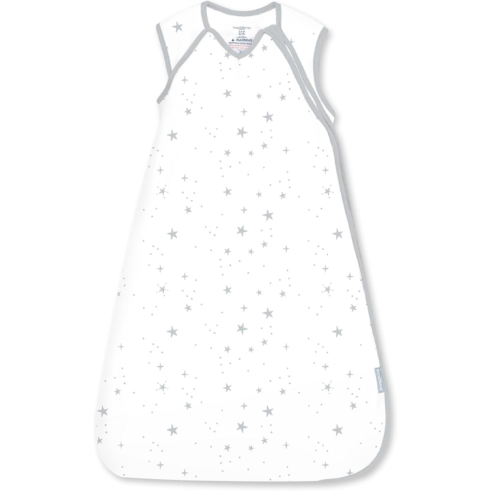 Ingenuity - Sac de dormit Swaddle Me 3-18 luni, 2.5 TOG, Night Sack Sleeper, Space Stars [4]