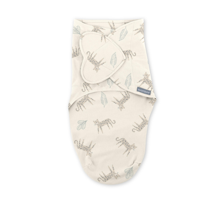 Ingenuity - Set 2 sisteme de infasare Swaddle Me 0-3 luni, colectia Monogram, Born Free [2]
