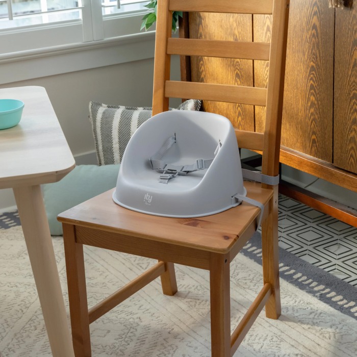 Ity by Ingenuity - Scaun de masa si Booster My Spot Easy-Clean, Grey [4]