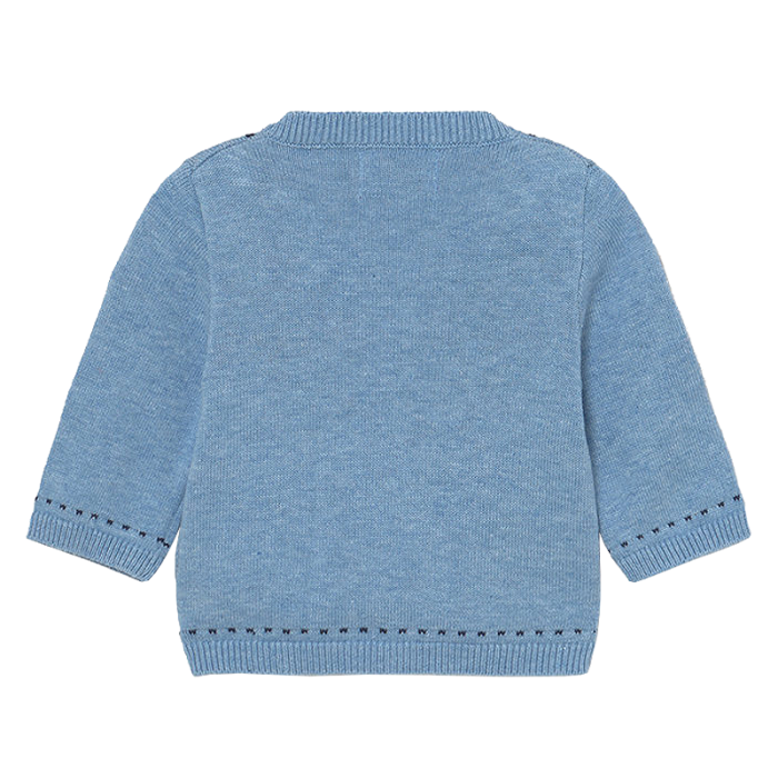 Jacheta cu guler in V - Albastru - Mayoral 12 luni [2]