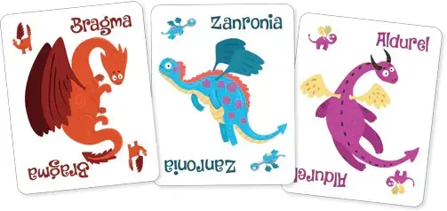 Joc de carti Old Maid - Dragoni veseli [2]