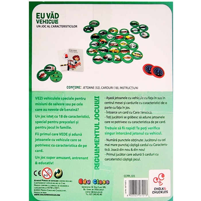 Joc de logica - Eu vad - Vehicule [2]