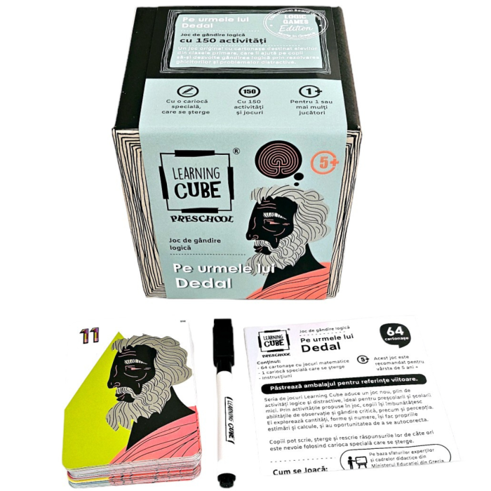 Joc de logica Learning Cube® - Pe urmele lui Dedal [3]