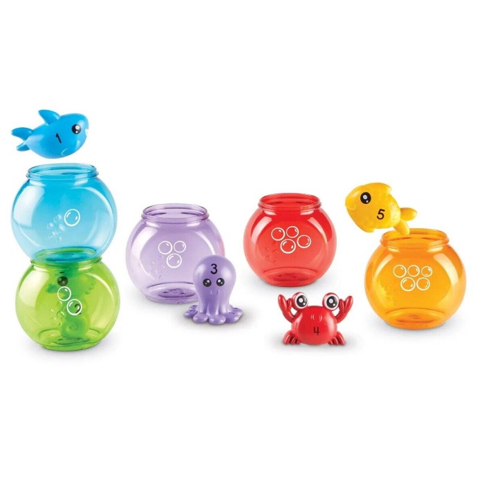 Joc de sortat si numarat - Prietenii din acvariu [5]