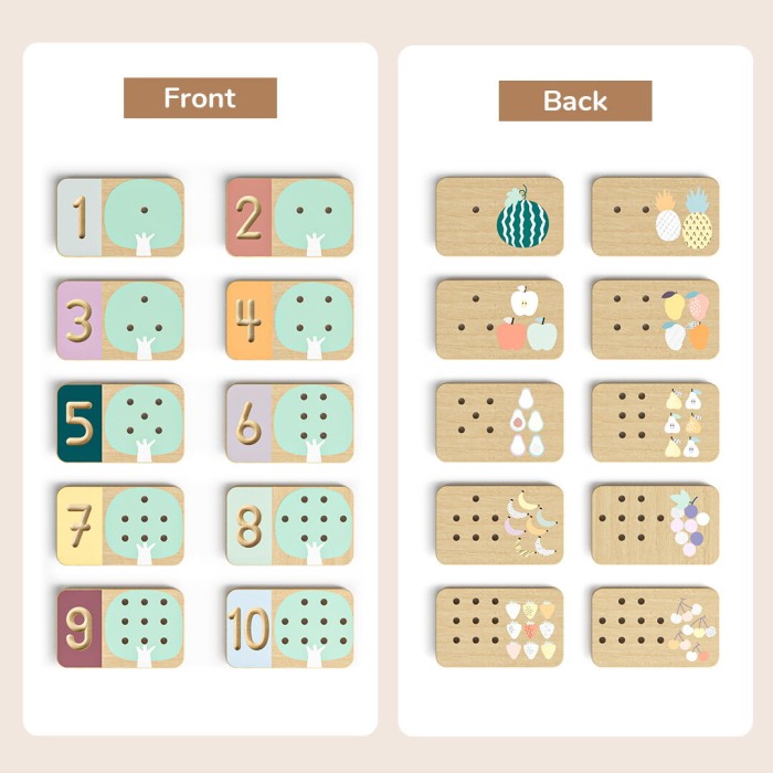 Joc matematic - Copacei cu fructe [8]