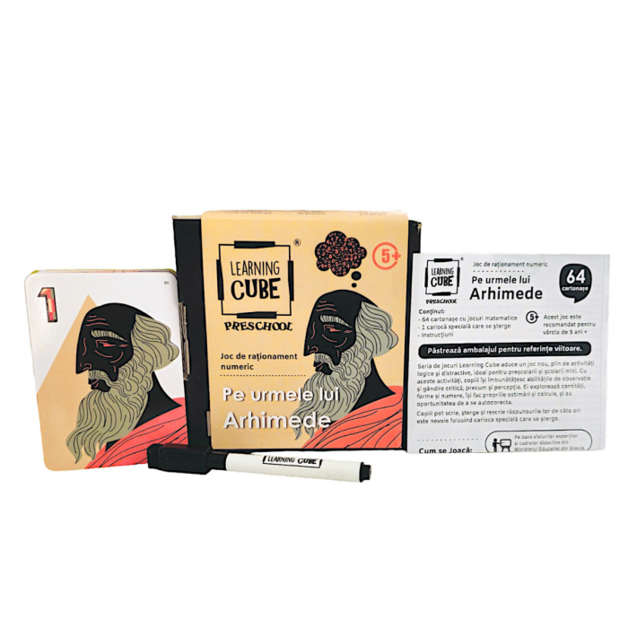 Joc matematic Learning Cube® - Pe urmele lui Arhimede [3]