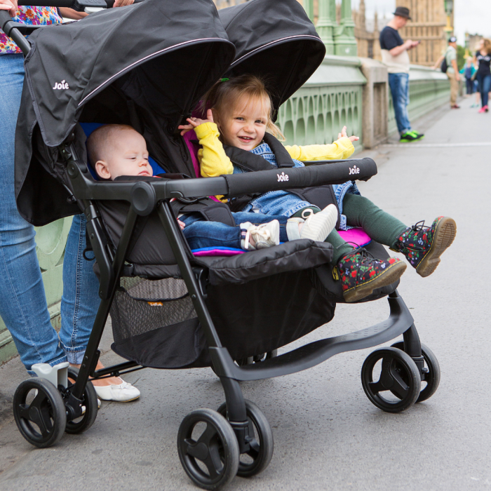 Joie - Carucior de gemeni Aire Twin Pebble [8]