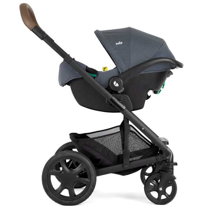 Joie - Carucior pentru copii multifunctional 3 in 1 Chrome Dlx Moonlight (Carucior Chrome DLX + Landou Moonlight + Scoica i-Snug Moonlight) [3]