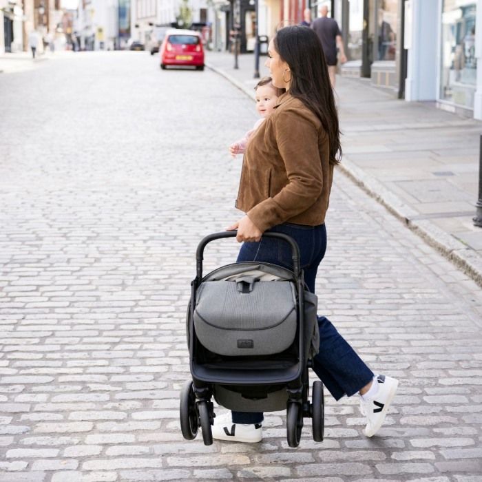 Joie - Carucior ultracompact Parcel LX, nastere - 22 kg, Signature Sandstone [6]