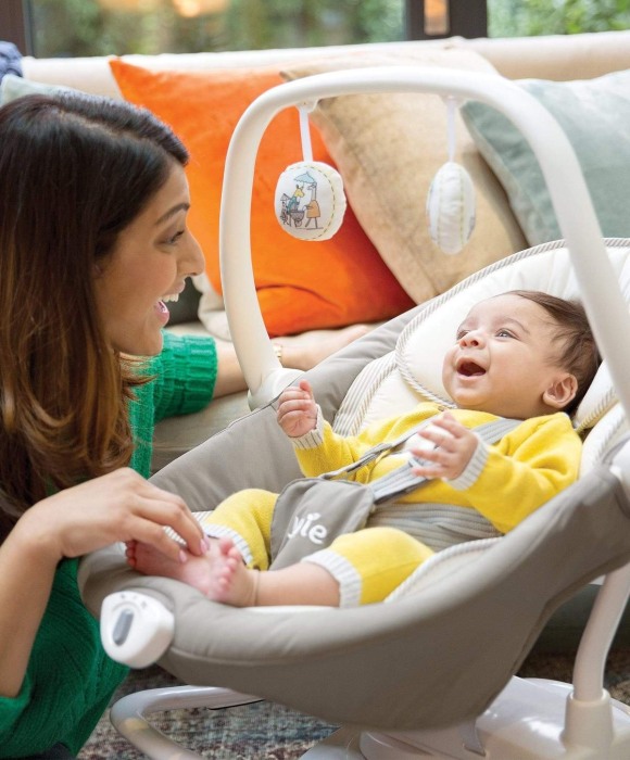 Joie  Leagan si balansoar rotativ Sansa 2 in 1 Fern [8]