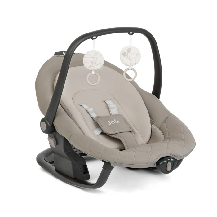 Joie - Leagan si balansoar rotativ Serina 2 in 1 Hazelnut [3]