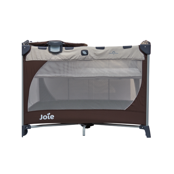 Joie - Patut pliant Commuter Change Beige Dots, cu cosulet detasabil inclus [5]