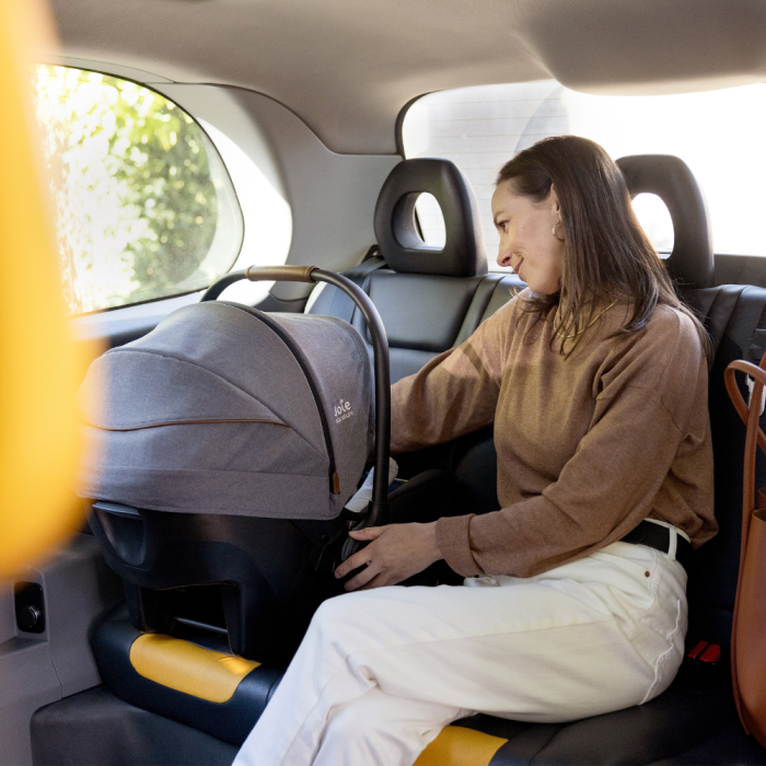 Joie - Scoica auto cu ISOFIX integrat Sprint Signature Eclipse, nastere - 75 cm, testata inclusiv la impact lateral, conform ECE R129 si testata ADAC [4]