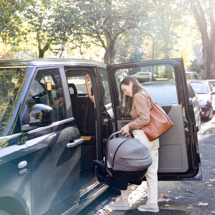 Joie - Scoica auto cu ISOFIX integrat Sprint Signature Eclipse, nastere - 75 cm, testata inclusiv la impact lateral, conform ECE R129 si testata ADAC [3]