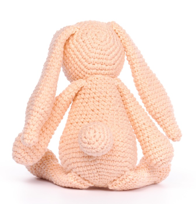 Jucarie crosetata manual - Iepurele Bunny - portocaliu - Maimutzeria Tiarra [3]