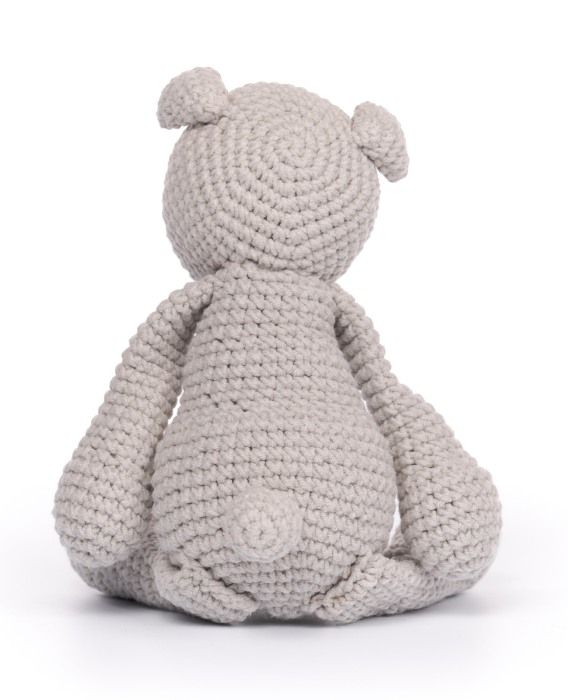 Jucarie crosetata manual - Ursulet Kay - bej- Maimutzeria Tiarra [2]