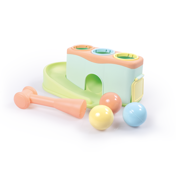 Jucarie dexteritate - Cursa bilutelor - Pastel [2]