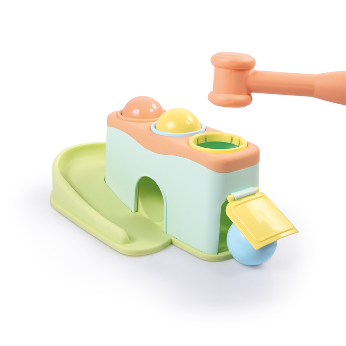 Jucarie dexteritate - Cursa bilutelor - Pastel [3]