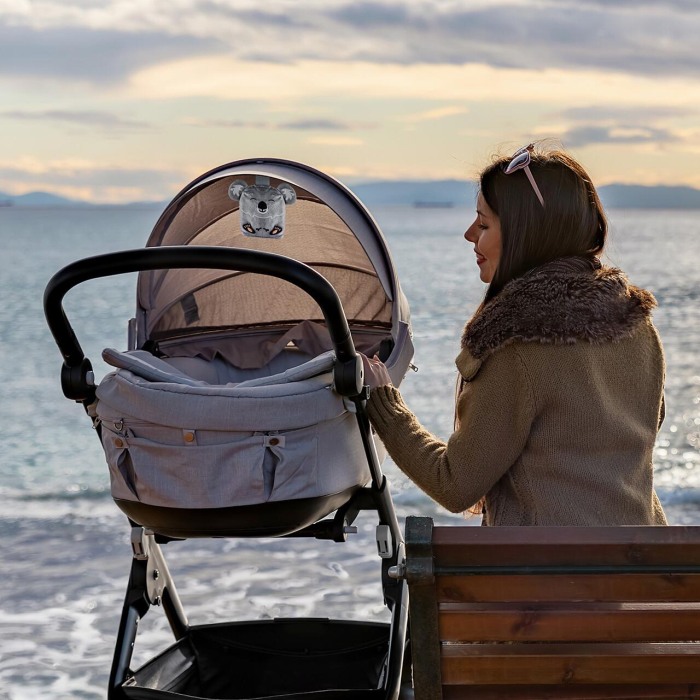 Jucarie din plus pentru somn Sleepy Koala, cu lumina de veghe si muzica pentru bebelusi, 0+ luni, Reer 52451 [9]