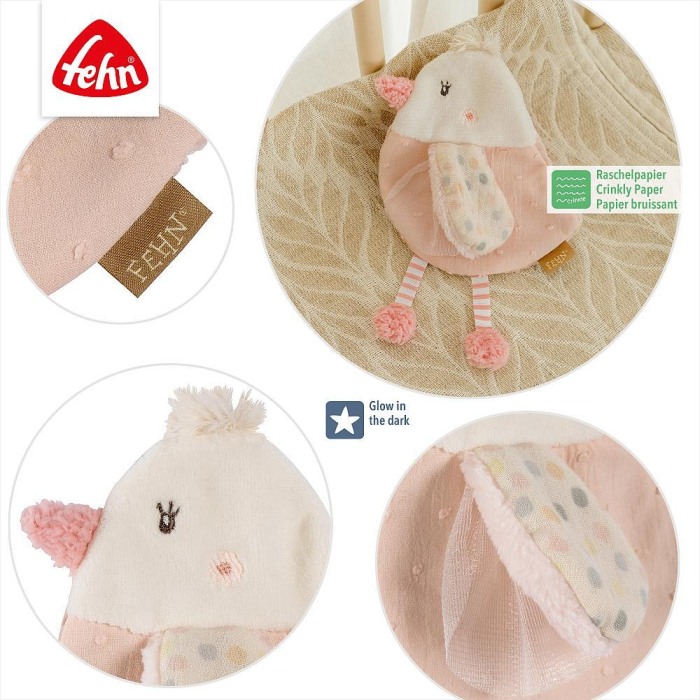 Jucarie fosnitoare - Pasare pastel [5]