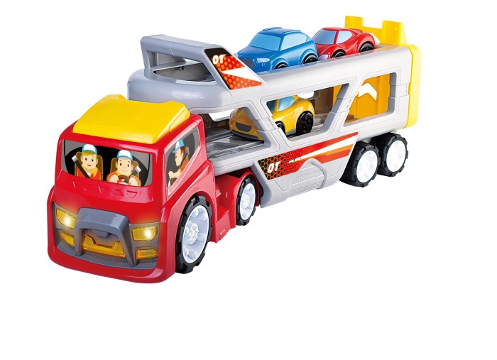 Jucarie interactiva - Camion cu platforma auto [6]