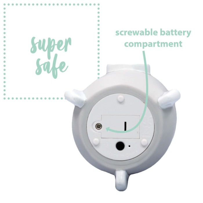 Lampa de veghe cu LED, cu oprire cronometrata, forma racheta, gri, Lumilu Sweet Dreams Rocket, Reer 52271 [6]