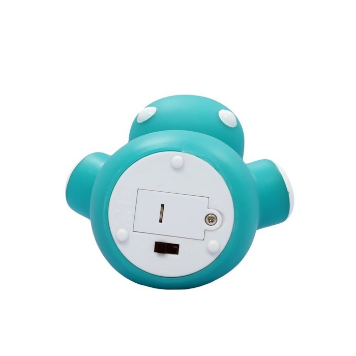 Lampa de veghe cu LED, forma hipopotam, albastru, Lumilu Mini Zoo Hippo, Reer 52353 [7]