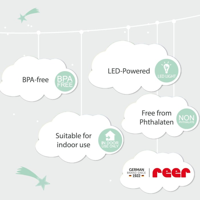 Lampa de veghe cu LED, forma ursulet, alba, Lumilu Mini Zoo Bear, Reer 52330 [7]