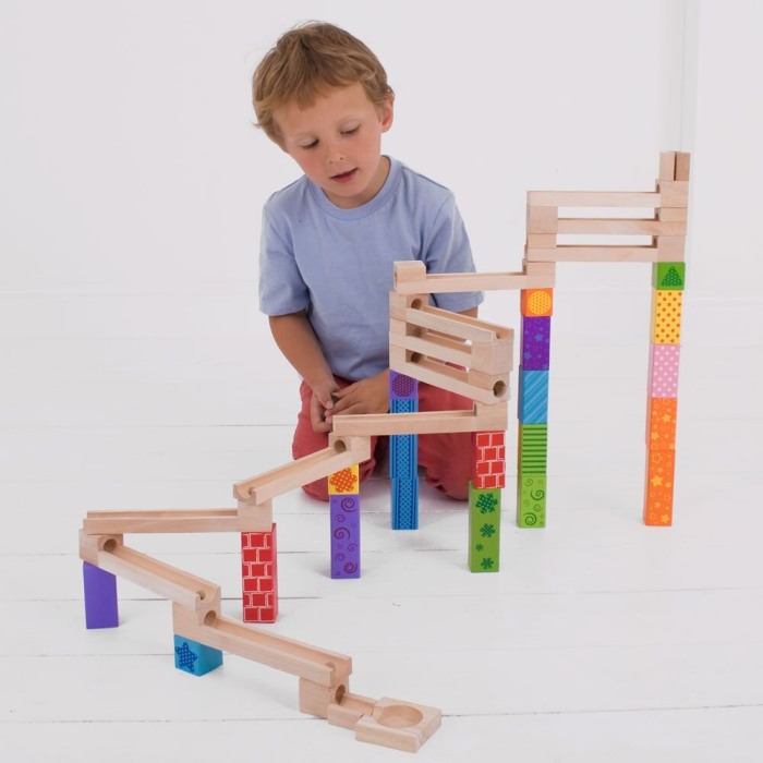 Marble Run din lemn [9]