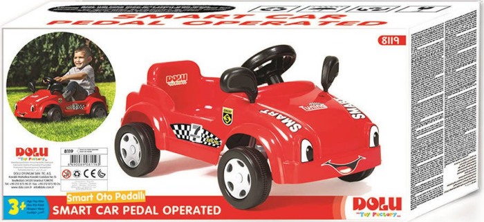Masina Smart cu pedale rosie [2]