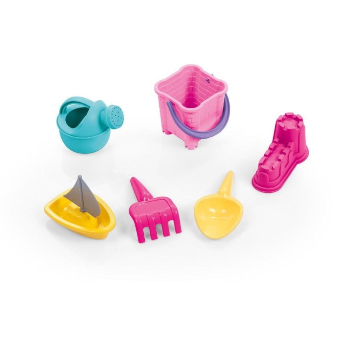 Masuta de activitati 3 in 1 pentru copii - Alb& roz [3]