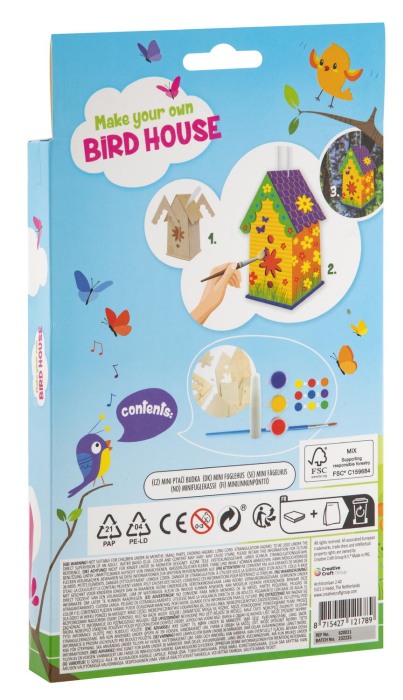 Mini casuta pasarilor cu floricele [2]