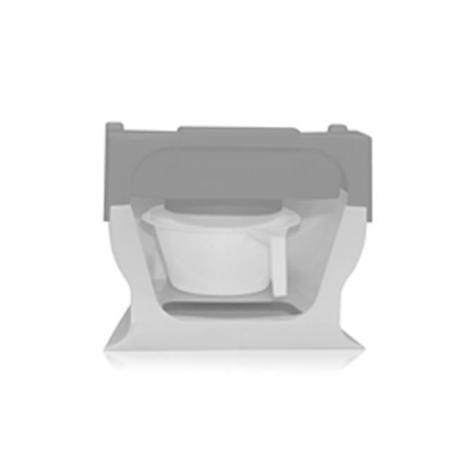 Minitoaleta SitzFritz pentru copii, olita educationala, 18+ luni, alba, Reer 44220 [4]