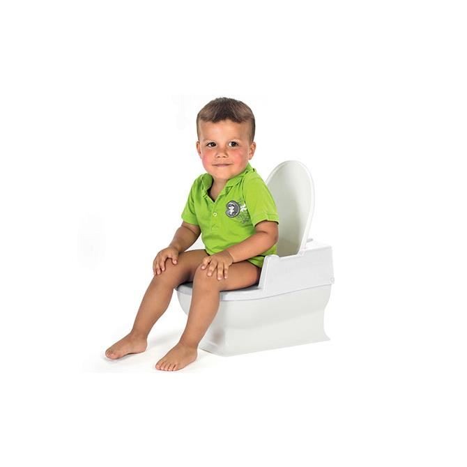 Minitoaleta SitzFritz pentru copii, olita educationala, 18+ luni, alba, Reer 44220 [3]